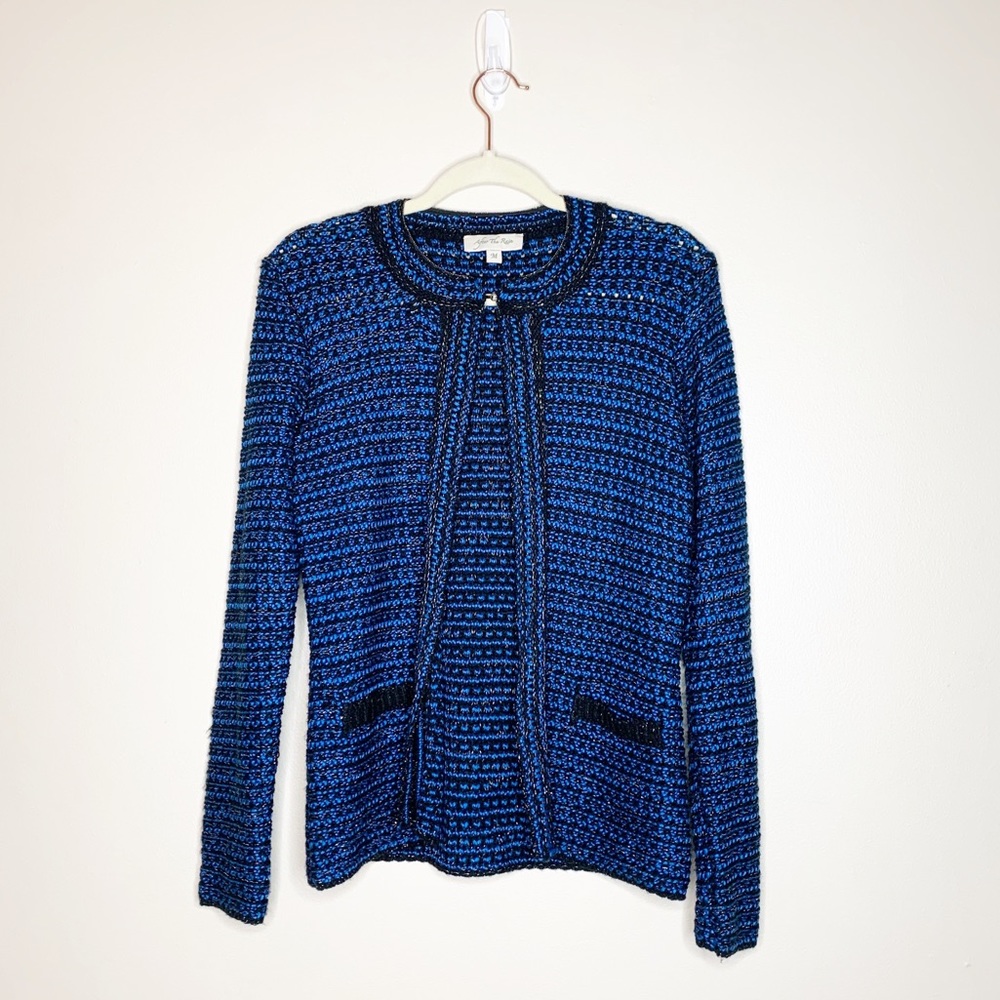 After the Rain blue cardigan